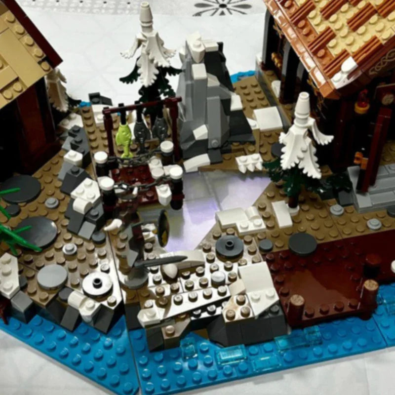 Viking Village Extension - Medieval Modular Building Set