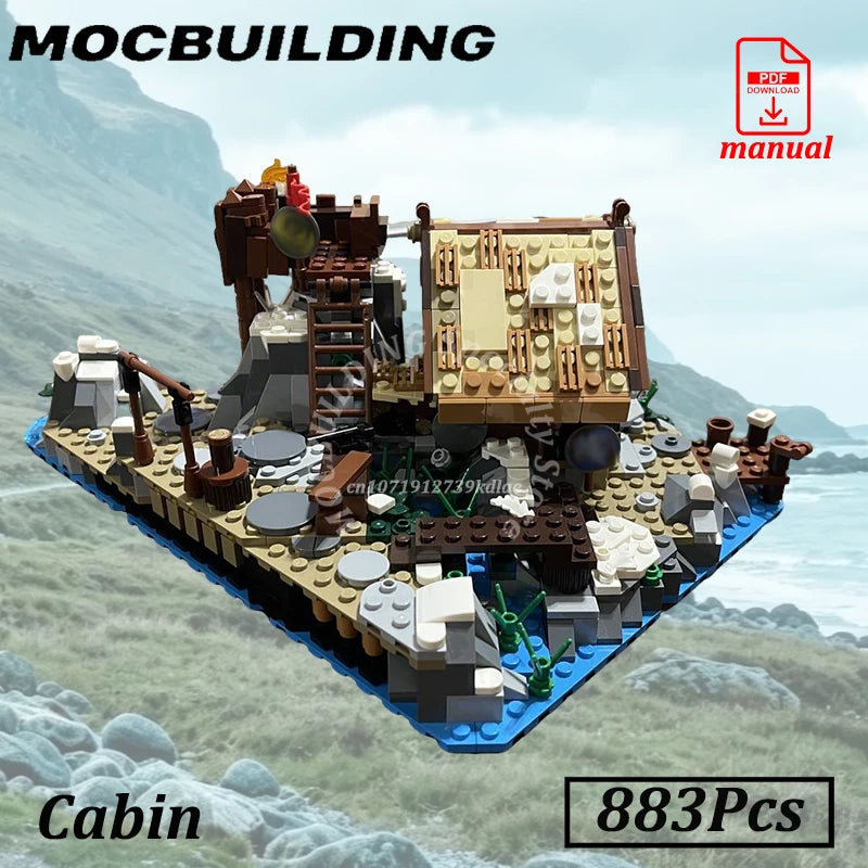 Viking Temple Gate Extension - Medieval MOC Building Blocks
