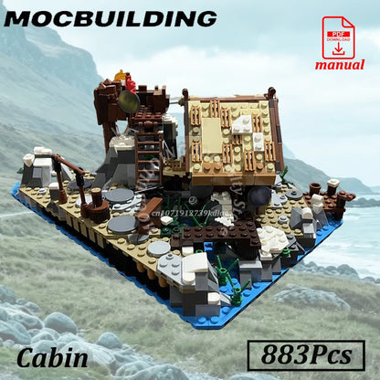 Viking Temple Gate Extension - Medieval MOC Building Blocks