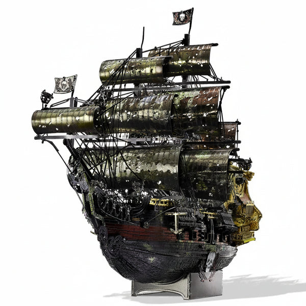 Queen Anne's Revenge - 3D Metal Pirate Ship Puzzle