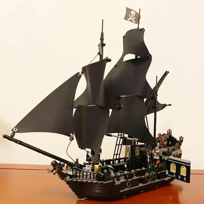 Queen Anne's Revenge Pirate Ship - MOC Building Block Set